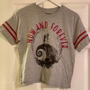 Nightmare Before Christmas Med. Crop Top